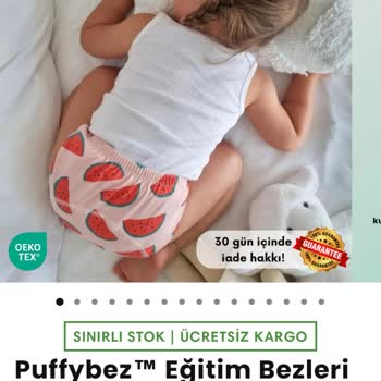 Puffybez Eğitim Bezleri Halen Bana Ürün Ulaşmıyor