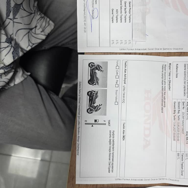 Satın Aldığım Yeni Motosiklet Arızalı Çıktı, Servis Sorunu Çözmüyor