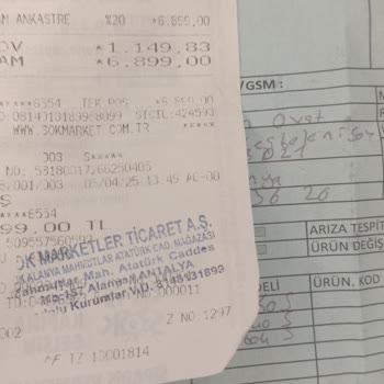 Fırın İadesi Sonrası Para İadem Yapılmadı Ve Geri Dönüş Alamıyorum