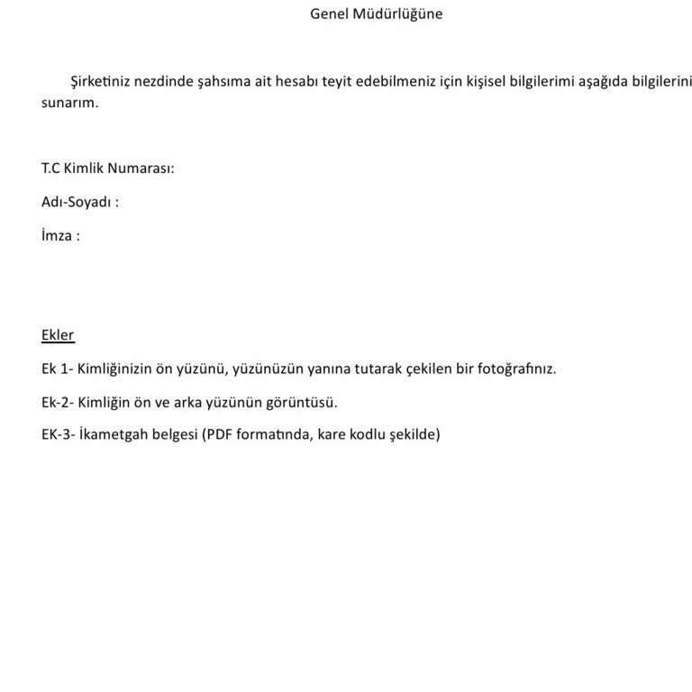 Mobil Uygulamada Belge Yükleme Seçeneği Yok