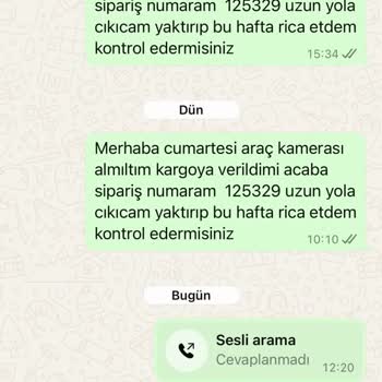 Sipariş Verdiğim Ürün Gönderilmedi, İletişim Sağlanamıyor