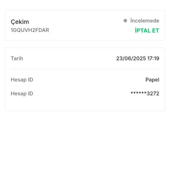 Çekim Talebim Günlerdir Sonuçlanmıyor