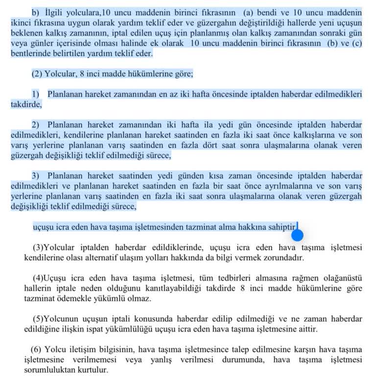 THY İptal Edilen Uçuş Sonrası Mağduriyetim