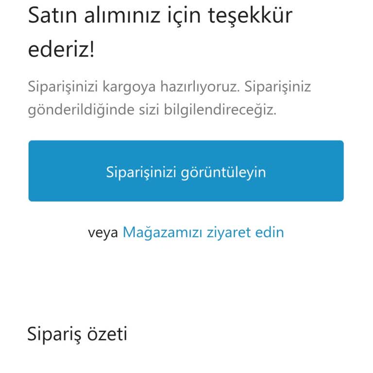 Siparişin Uzun Süre Kargoya Verilmemesi Ve Müşteri Hizmetlerinin Oyalaması