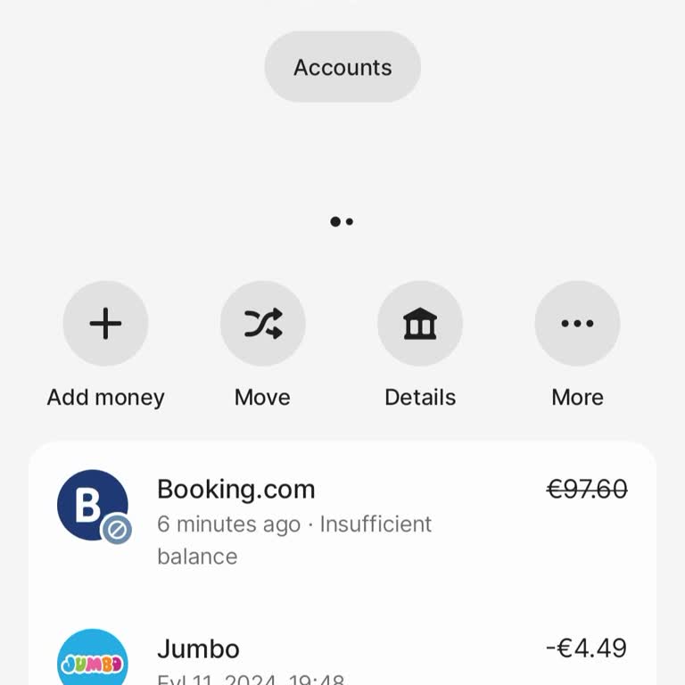 Booking hat Betrag abgebucht, aber Buchung mit „zu wenig Guthaben“ abgelehnt!