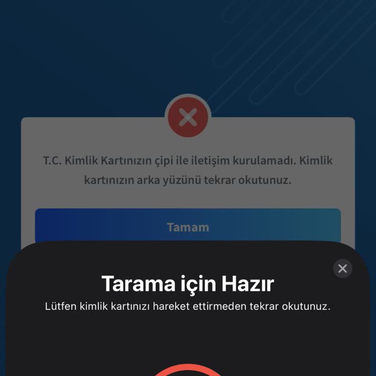 Halkbank NFC Okuma Sorunu Ve Şifre Oluşturma Problemi