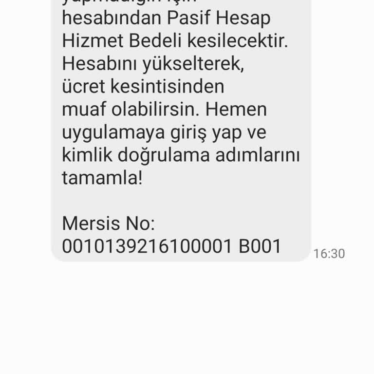 Kullanılmayan Hesaptan Hizmet Bedeli Kesilmesi Ve Müşteri Hizmetlerine Ulaşılamaması