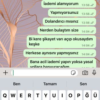 Ev Temizliği Hizmetinde Yaşanan İletişim Ve İade Sorunu