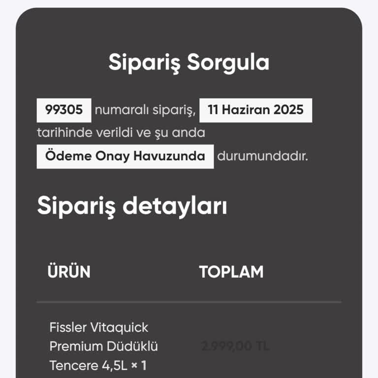 Ödeme Onaylanmadı Ve İletişim Sağlanamıyor