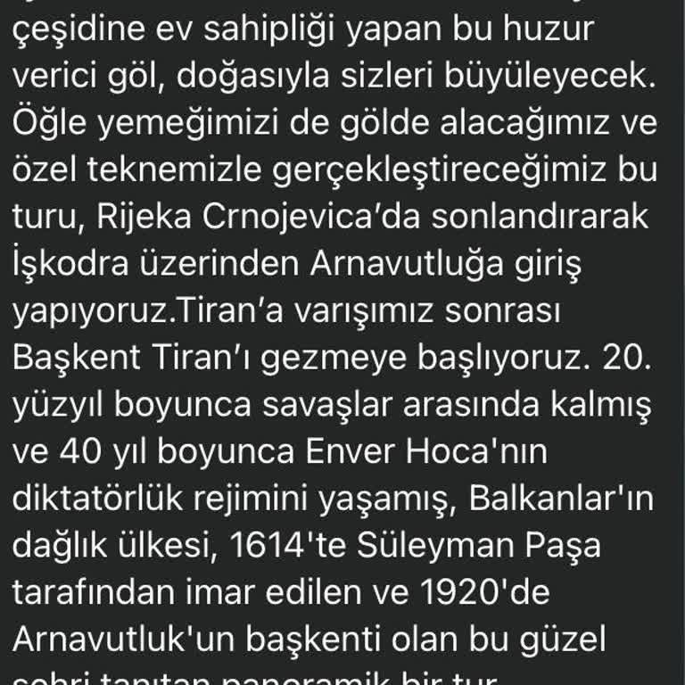 Balkan Turu Hayal Kırıklığı: Sözler Tutulmadı, Mağdur Edildik