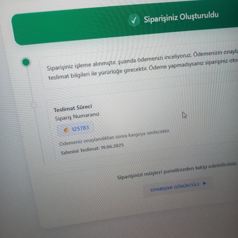 Sipariş Verdiğim TV Teslim Edilmedi, Para İadesi Yapılmadı