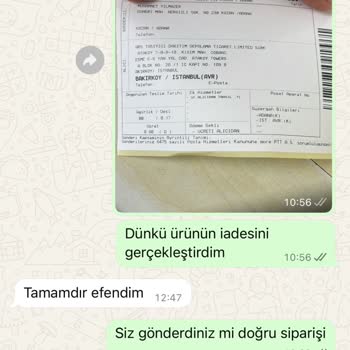 Sipariş Ettiğim Gözlük Yerine Başka Ürün Gönderdiler İade Süreci De Çözümsüz