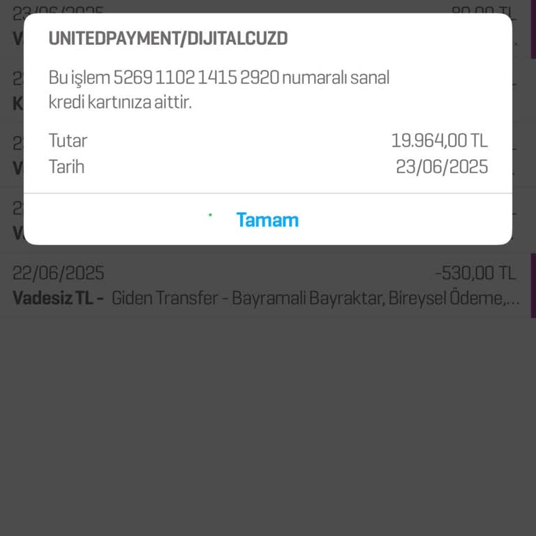Kredi Kartı Bilgilerimle İzinsiz İşlem Yapıldı Enpara Destek Vermedi