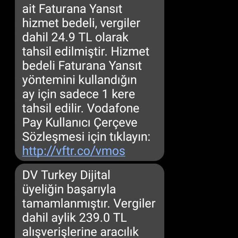 İstemediğim Dijital Üyelik Faturama Yansıtıldı, İptalini Talep Ediyorum