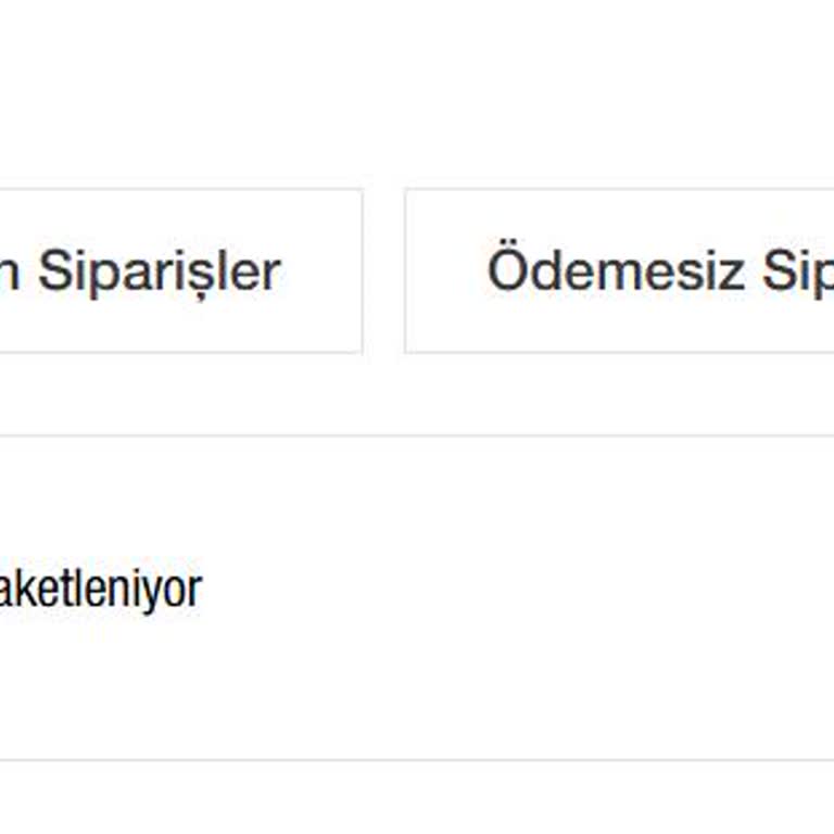 Sipariş Teslim Edildi Ama Sistemde Paketleniyor Görünüyor İade Başlatamıyorum