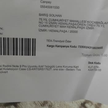 Yanlış Renk Gönderimi Ve İlgisiz Müşteri Hizmeti