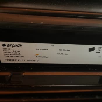 Arçelik Ankastre Ocak Camı Patladı, Servis Randevusu Sürekli Erteleniyor