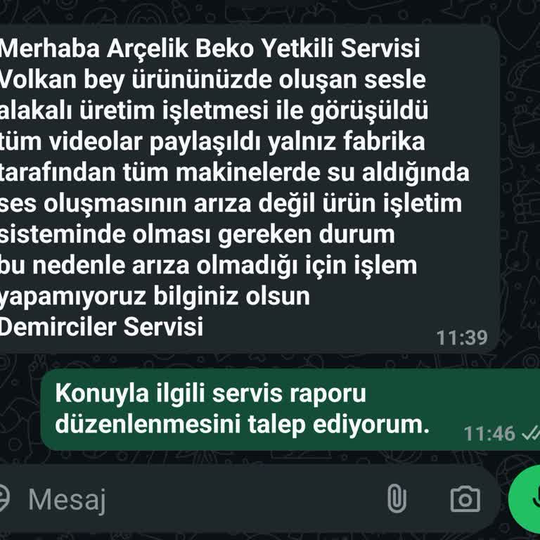 Çamaşır Makinesinden Su Alırken Rahatsız Edici Ses Sorunu