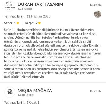 Trendyol Düğün İçin Aldığım Ürünün Hızla Kararması Ve Satıcı İlgisizliği