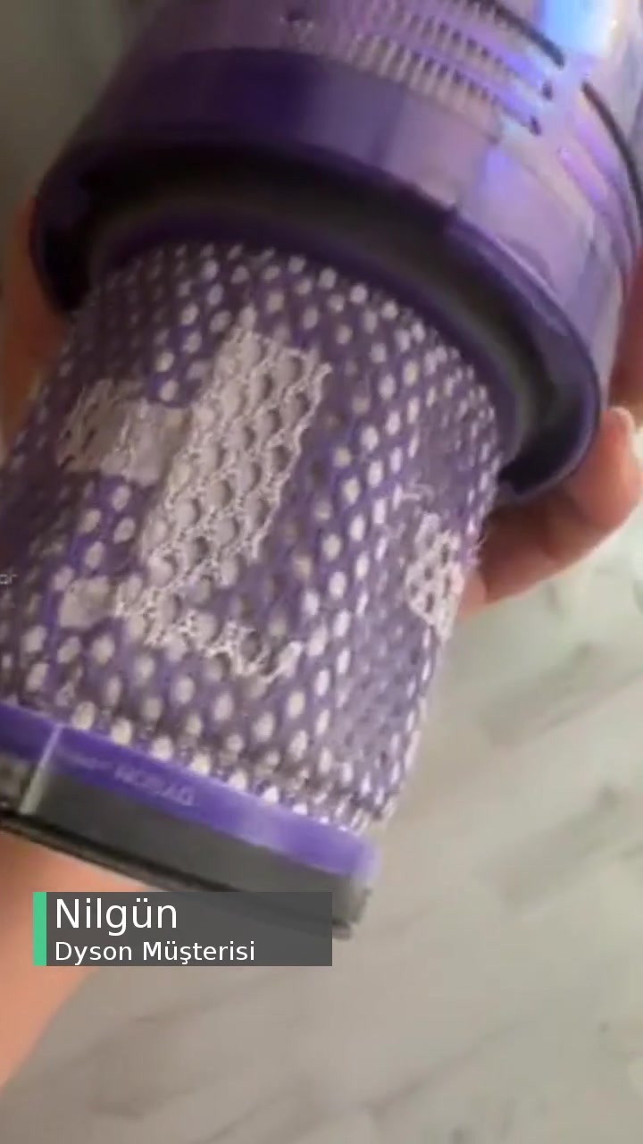 Dyson Filtre Temizleme Uyarısı! videonun kapak resmi