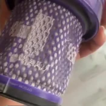 Dyson Filtre Temizleme Uyarısı!