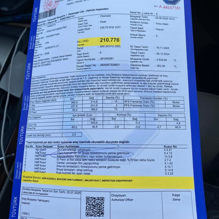 Kurtköy Araç Muayene İstasyonunda Yetersiz Personel Ve İlgisizlik