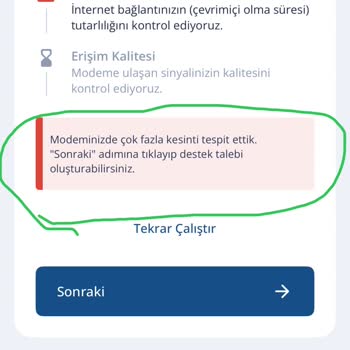 Sürekli Kopan Ve Yavaş İnternet Nedeniyle Büyük Maddi Kayıp Yaşadım, Destek Alamıyorum