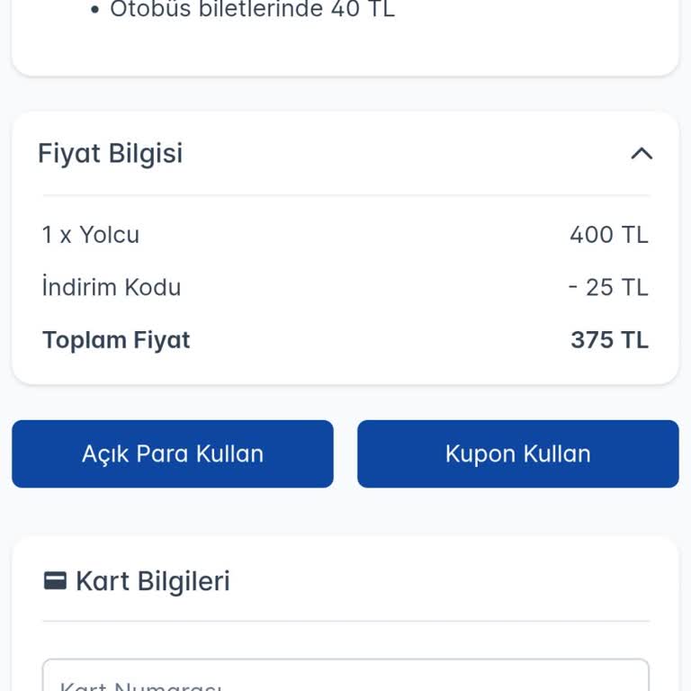 Kazanılan İndirim Kodunu Uygulamada Kullanamama Sorunu