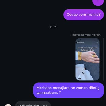 Aldığım Ürün Sahte Çıktı, İade Talebime Yanıt Alamıyorum