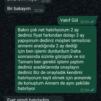 Söz Verilen Kampanya Ve Fiyatlar Uygulanmadı, İnternetim Haksız Yere Kesildi