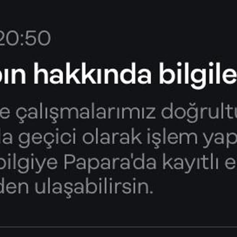 Papara Hesabım 3 Haftadır Bloke: Mağduriyetim Giderilmiyor