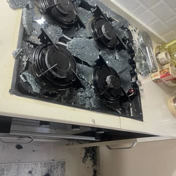 Kumtel Ankastre Ocakta Cam Patlamasıyla Yaşadığımız Tehlike