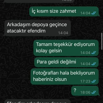 Kapıda Ödeme Sonrası IBAN'a Para Göndermem İstendi, İlgisiz Müşteri Hizmeti