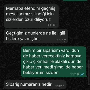 Kapıda Ödeme Sonrası IBAN'a Para Göndermem İstendi, İlgisiz Müşteri Hizmeti