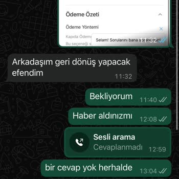 Kapıda Ödeme Sonrası IBAN'a Para Göndermem İstendi, İlgisiz Müşteri Hizmeti