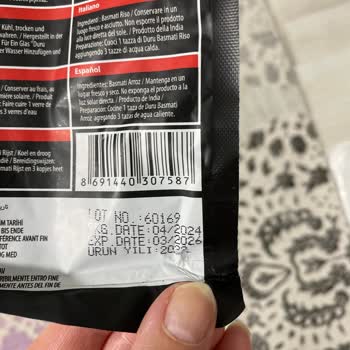 Duru Basmati Pirinçte Ağır Ve Rahatsız Edici Koku Sorunu