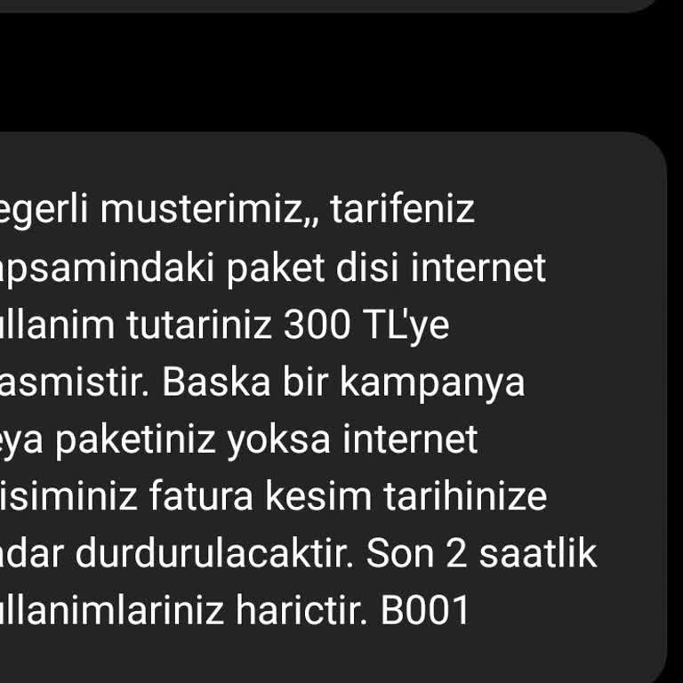 Engelli Paketi Kullanıcısına Yüksek Paket Dışı Ücret Şoku