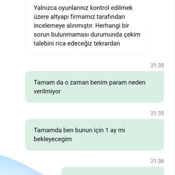 Kazandığım Bonus Sonrası Ödemem Yapılmıyor