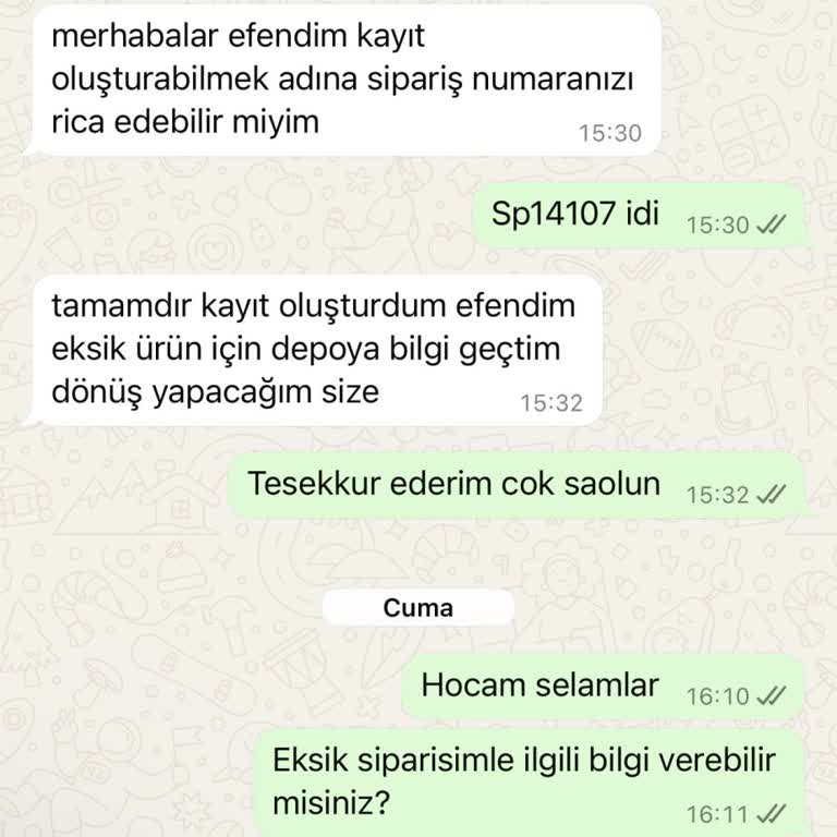 Eksik Ve Yanlış Ürünler, Müşteri Hizmetleri İlgisizliğiyle Mağduriyet Yaşıyorum