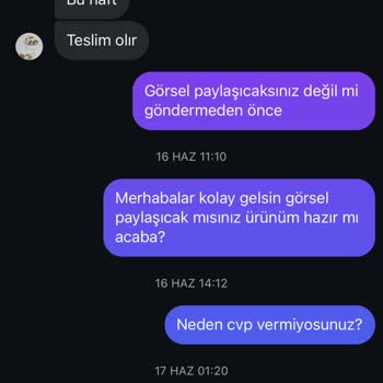 Sipariş Sonrası İlgisizlik Ve Yanıltıcı Bilgilendirme