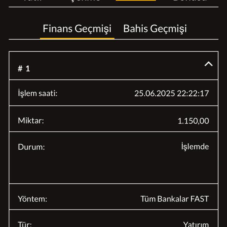 Casibom Başka Hesaptan Yapılan Para Transferi Hesabıma Geçmedi