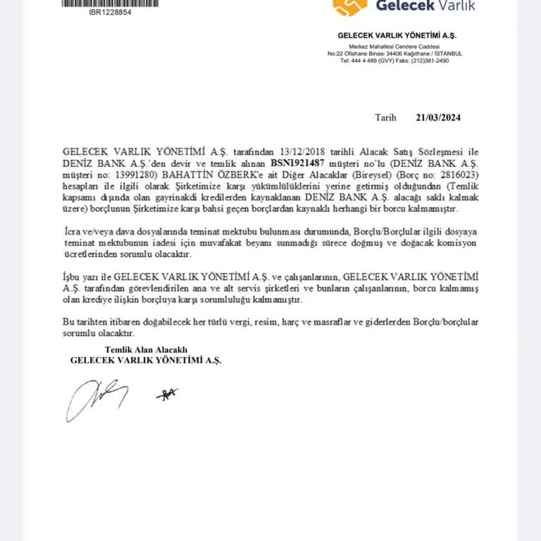 Denizbank Borç Kapanmasına Rağmen KKB Ve Findeks Güncellemesi Yapılmıyor
