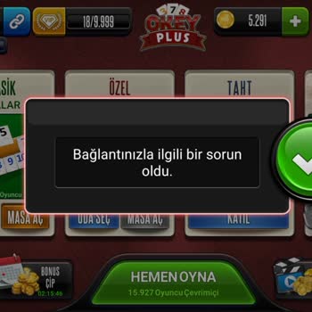 CIP Yükleme Sorunu Ve Sürekli Bağlantı Hatası