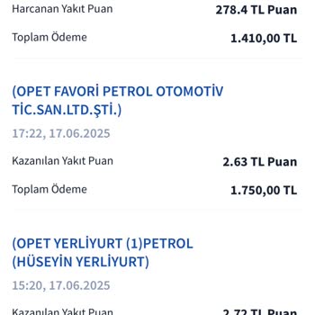 Opet Kampanya Harcamalarım Eksik Görünüyor Müşteri Hizmetleri Dönüş Yapmıyor