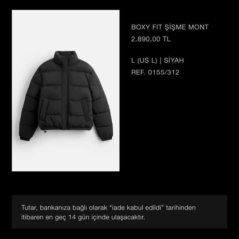 Zara İade Ücretim 6 Ay Geçmesine Rağmen Hala Ödenmedi