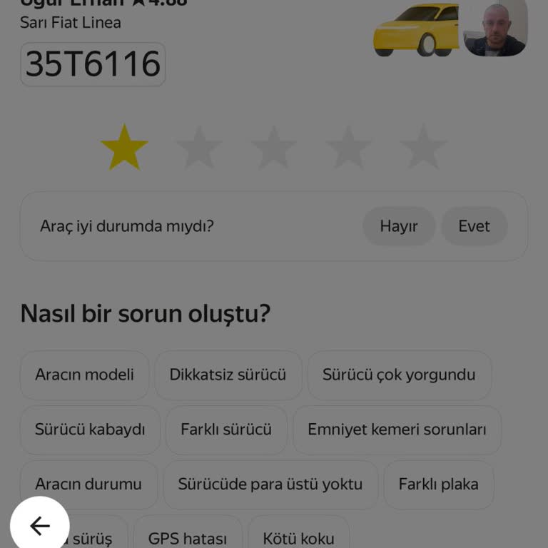 Taksi Ücret Farkı Nedeniyle Fazla Para Ödemek Zorunda Kaldım