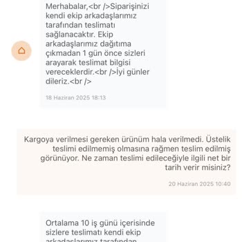 Teslim Edilmeyen Yatak Ve İlgisiz Müşteri Hizmeti Mağduriyeti