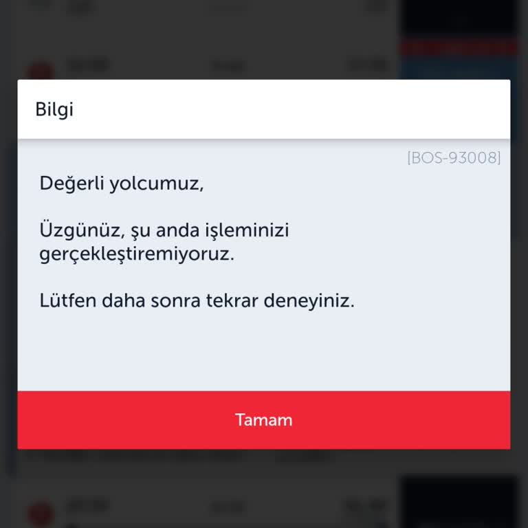 THY Kampanyasında Bilet Satın Alma Sorunu ve Sürekli Hata Uyarısı
