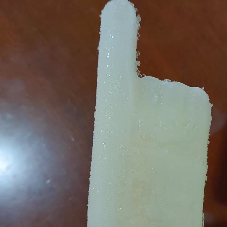 Algida Aldığım Buz Parmak Dondurmanın Tadı Ve Rengi Yok, Kuru Buz Gibi Çıktı