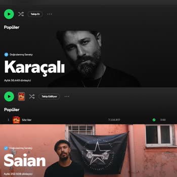 Sanatçı Profillerinde Karışıklık Ve Kısıtlamalar Kullanıcıyı Zorluyor